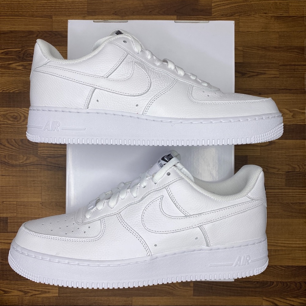 Nike Air Force 1 nike by you tumble leather